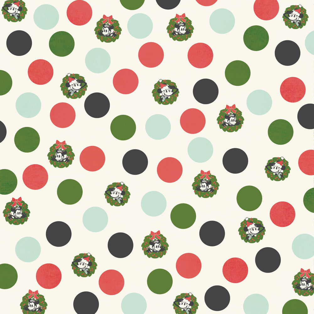 Say Cheese Classic Mouse Christmas . Happy Holly Days