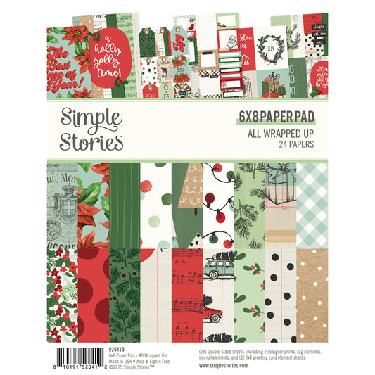 Pre-Order All Wrapped Up . 6x8 Paper Pad