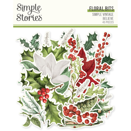 Pre-Order Simple Vintage Believe . Floral Bits & Pieces