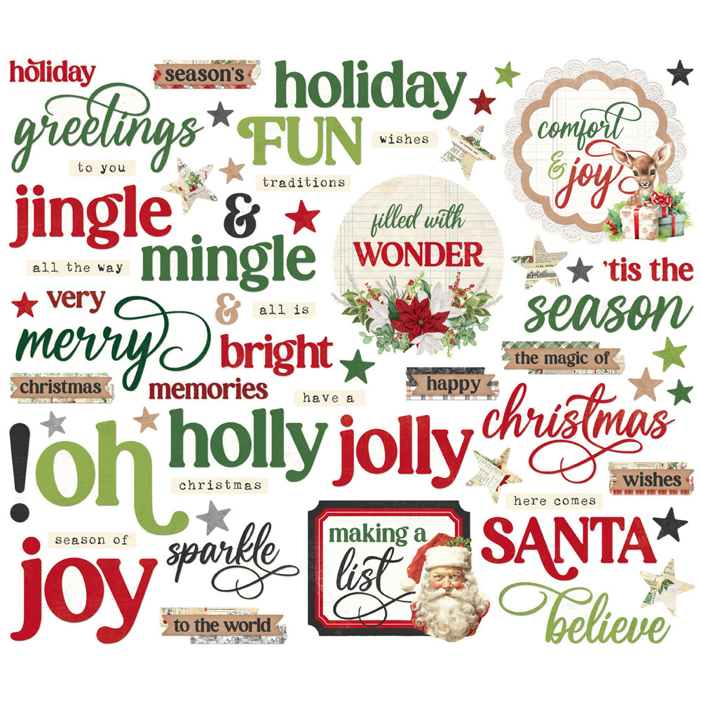 Pre-Order Simple Vintage Believe . Sentiments Bits & Pieces