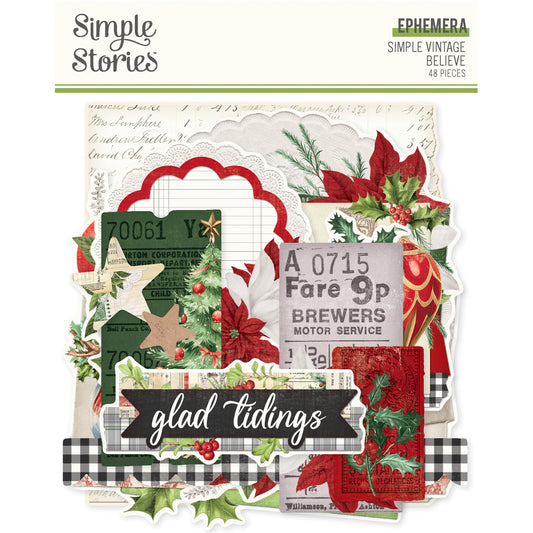 Pre-Order Simple Vintage Believe . Ephemera