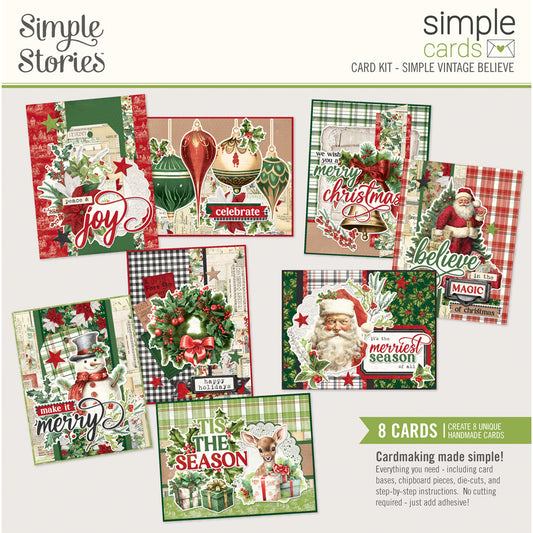 Pre-Order Simple Vintage Believe . Simple Cards Kit