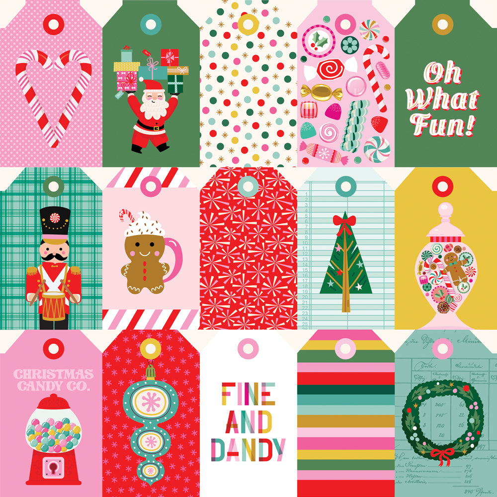 Hard Candy Christmas . Tag Elements