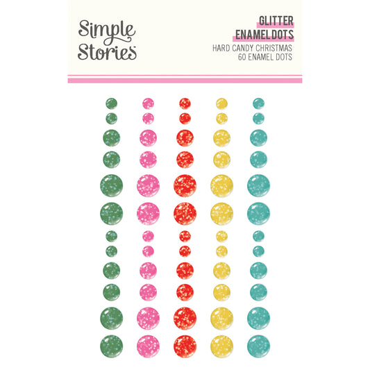 Hard Candy Christmas . Glitter Enamel Dots