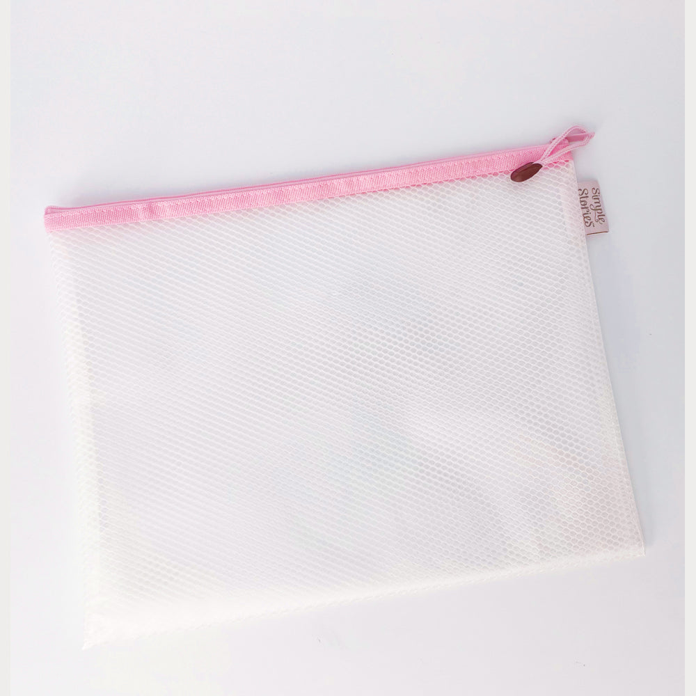Simple Stories Craft Storage Pouch Medium Pink . Storage