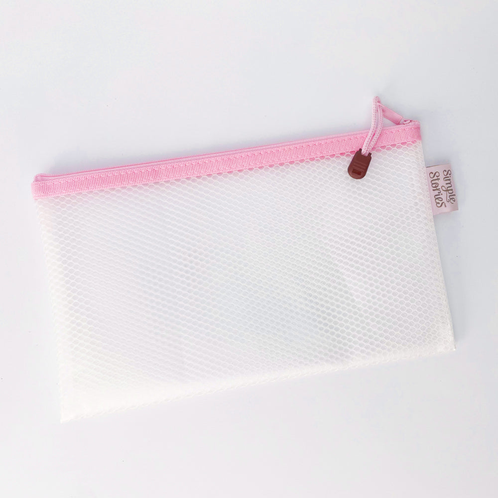 Craft Storage Pouch Small Pink . Storage
