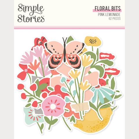 Pink Lemonade . Floral Bits