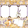 Simple Vintage Lavender Fields . Simple Pages Page Kit