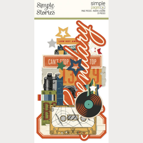 Rustic Legend . Simple Pages Page Pieces