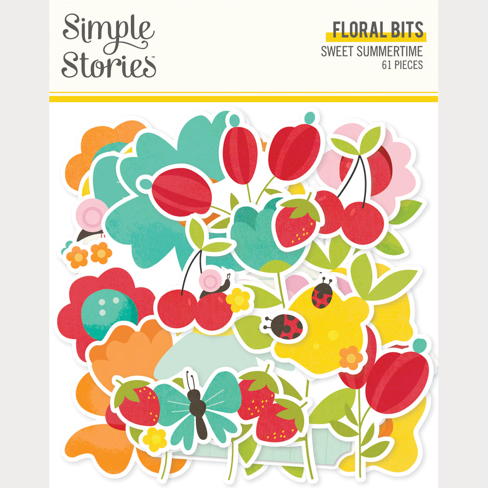 Sweet Summertime . Floral Bits