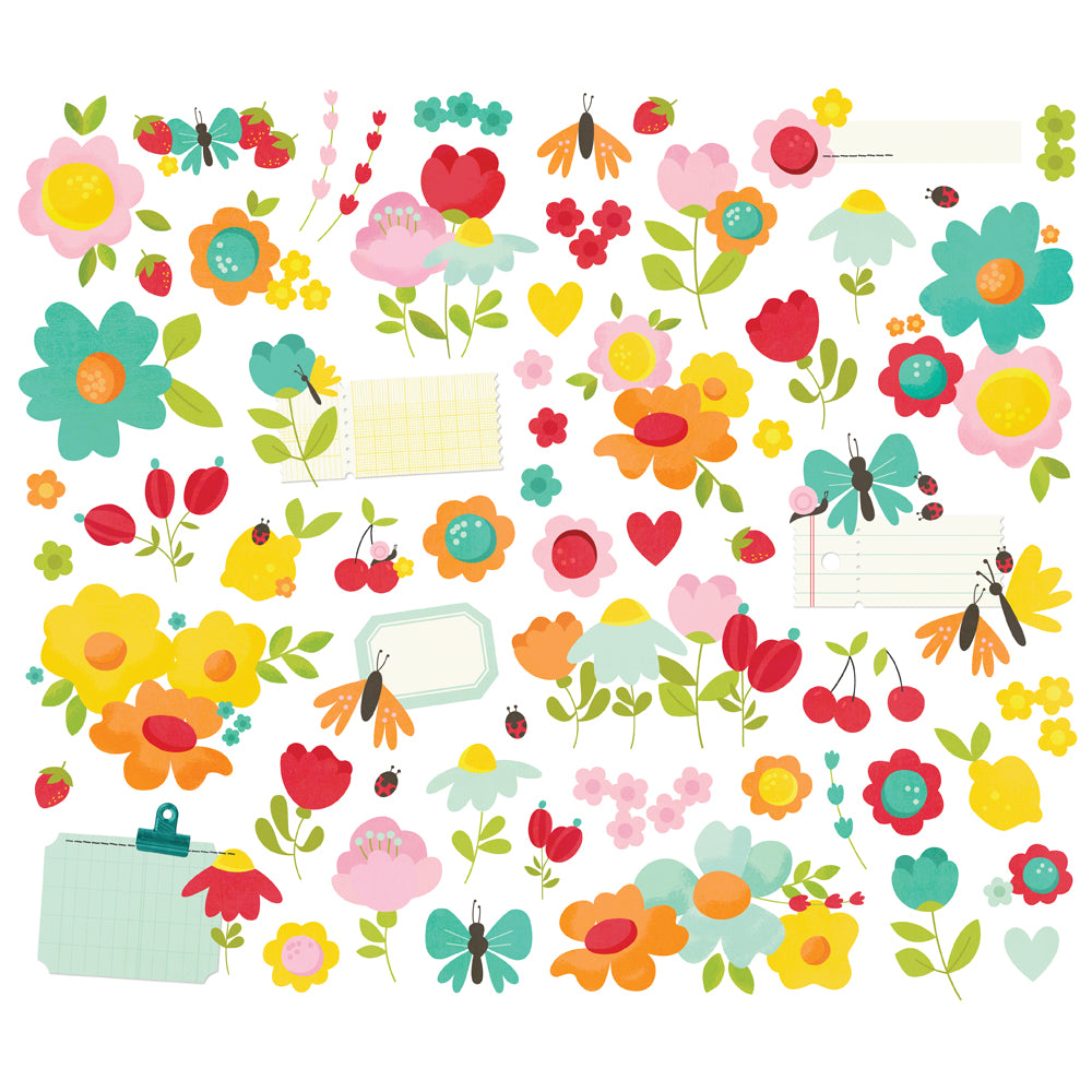 Sweet Summertime . Floral Bits