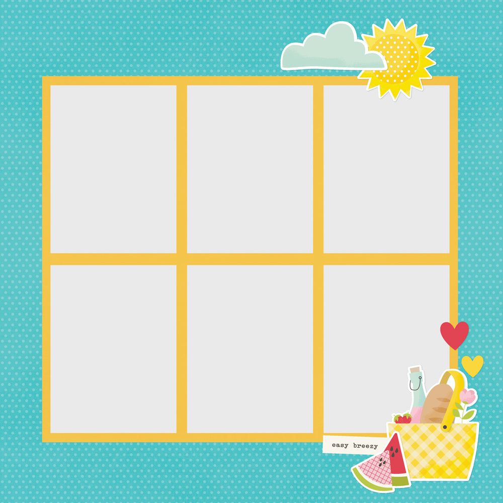 Sweet Summertime Simple Pages . Page Pieces