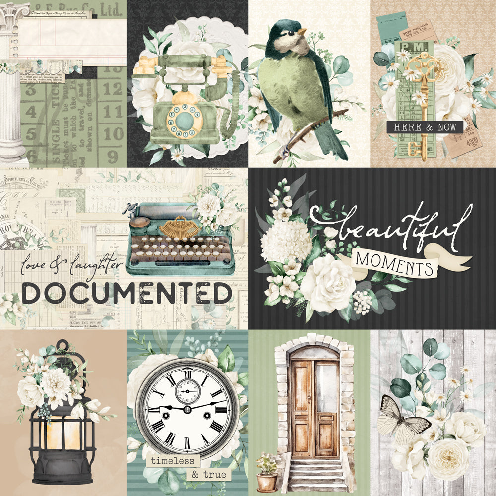 Simple Vintage Timeless Harmony . 3x4/4x6 Elements