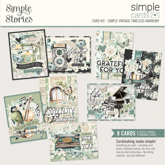 Simple Vintage Timeless Harmony . Simple Cards Card Kit