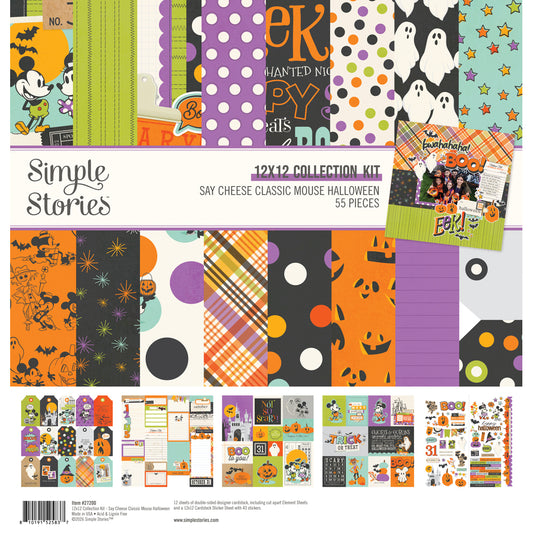 Say Cheese Classic Mouse Halloween . Collection Kit