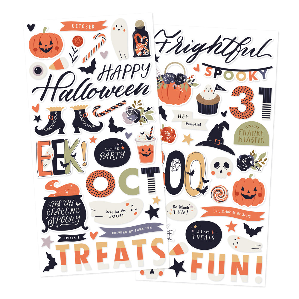 Frightful Fun . Foam Stickers