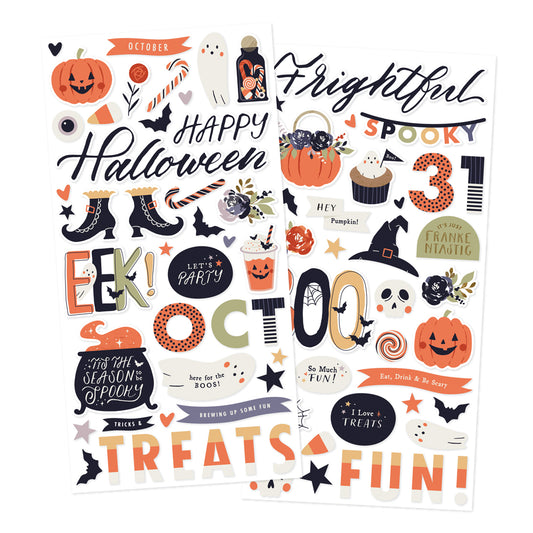 Frightful Fun . Foam Stickers
