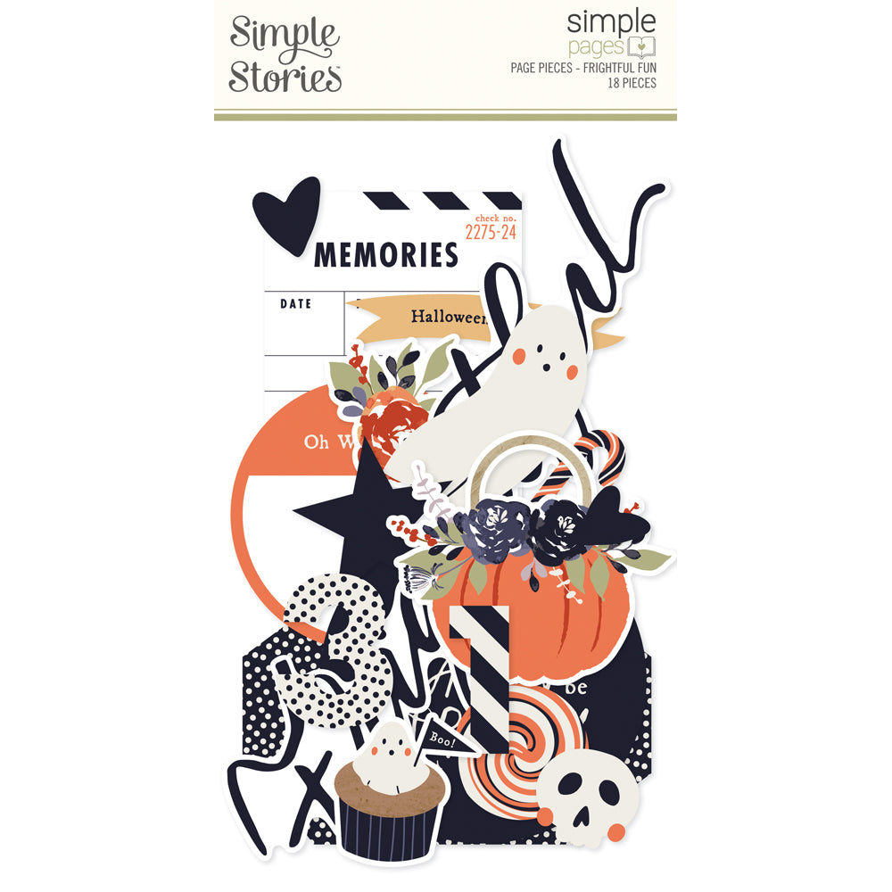 Frightful Fun . Simple Pages Page Pieces