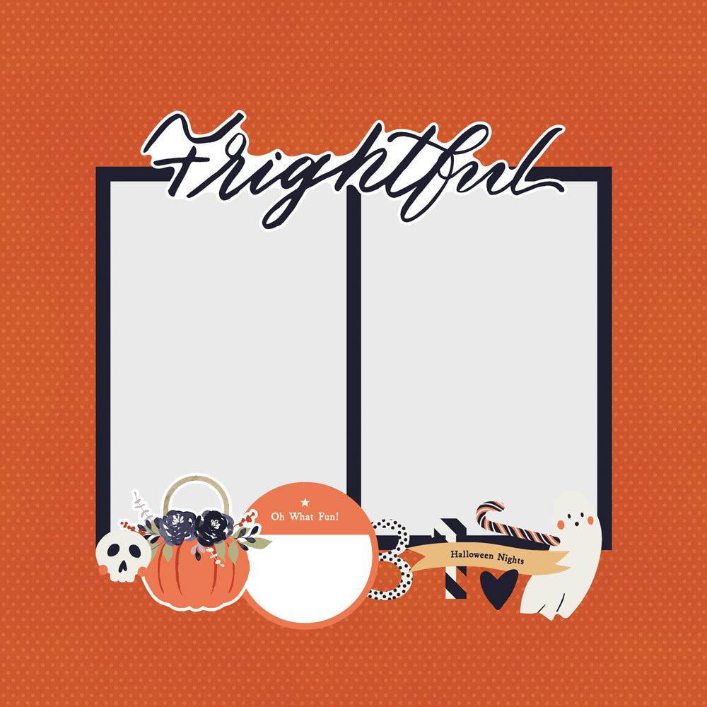 Frightful Fun . Simple Pages Page Pieces