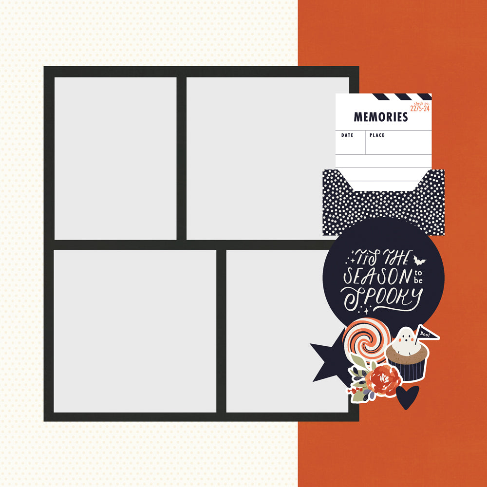 Frightful Fun . Simple Pages Page Pieces