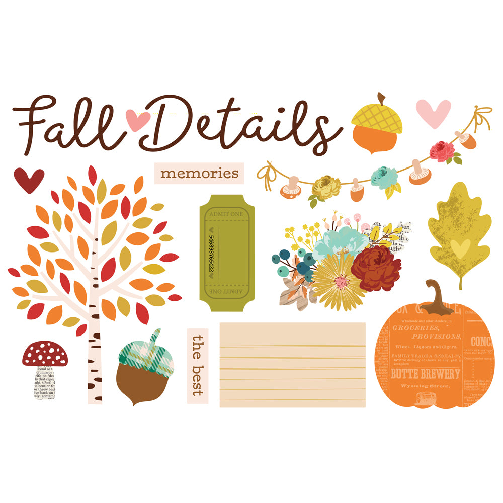 Pumpkins & Plaid . Simple Pages Page Pieces