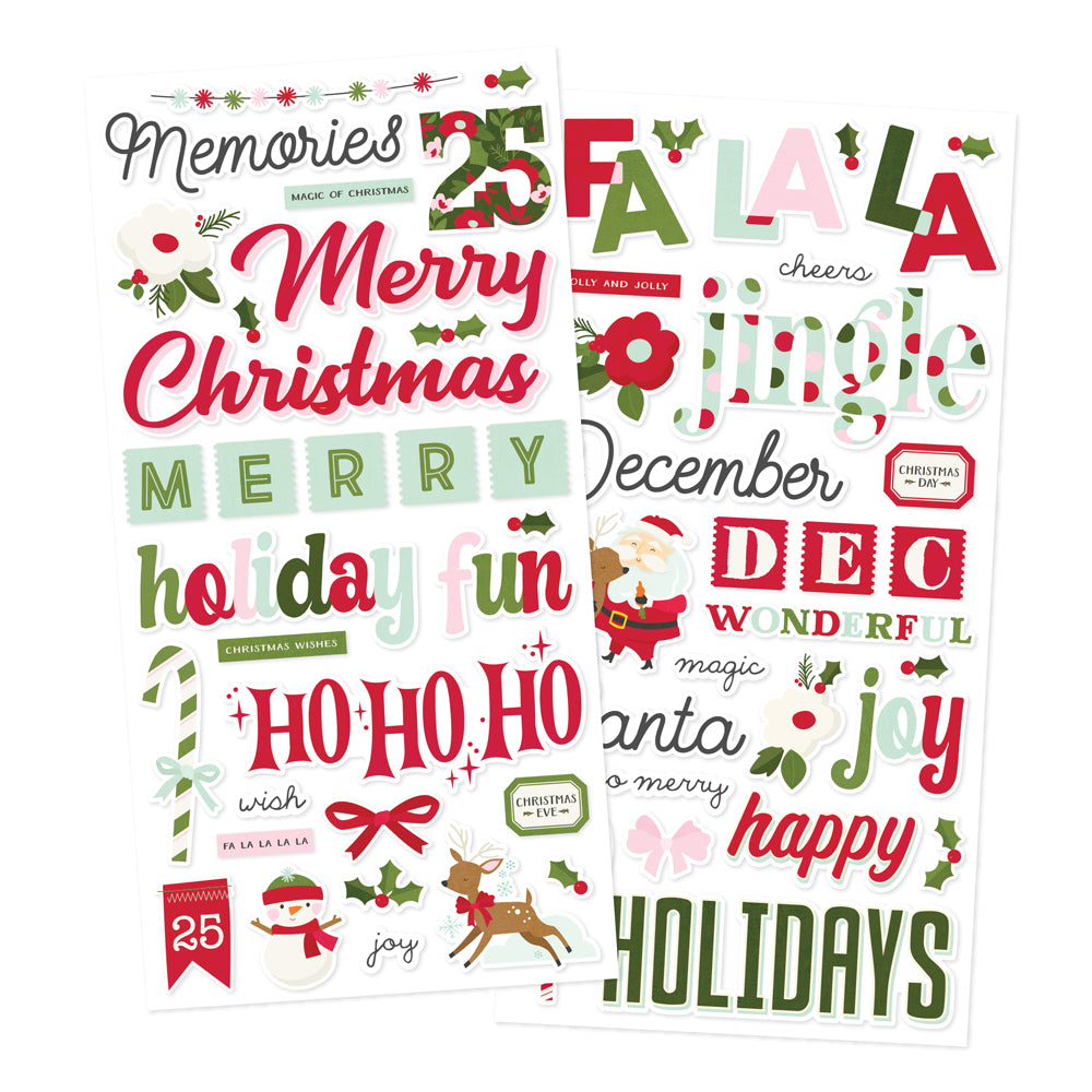 Kringle & Co . Foam Stickers