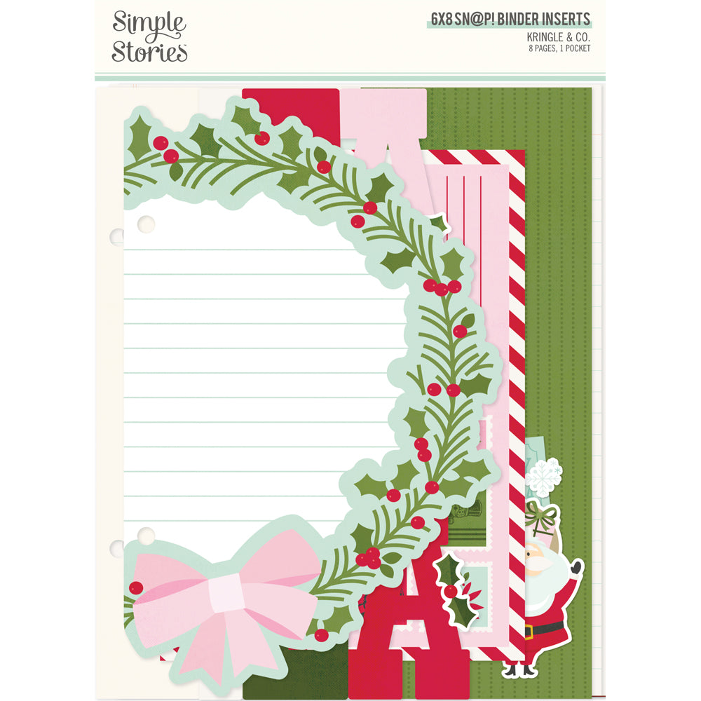 Kringle & Co . Sn@p Binder Inserts