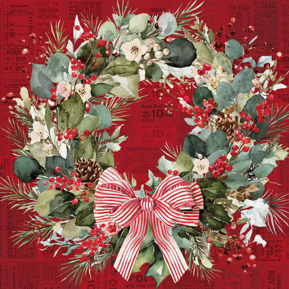 Simple Vintage Old-Fashioned Christmas . Yuletide Memories