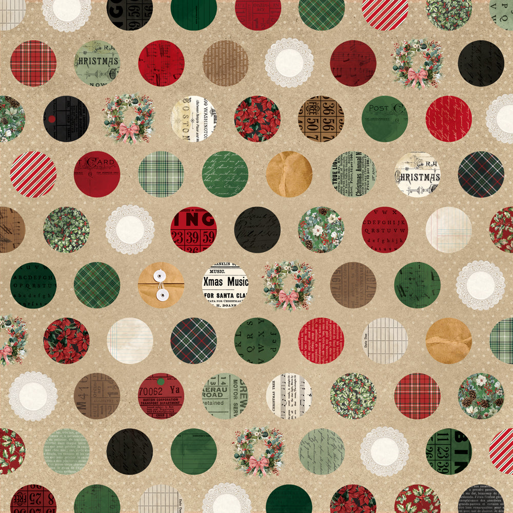 Simple Vintage Old-Fashioned Christmas . Holidays Together
