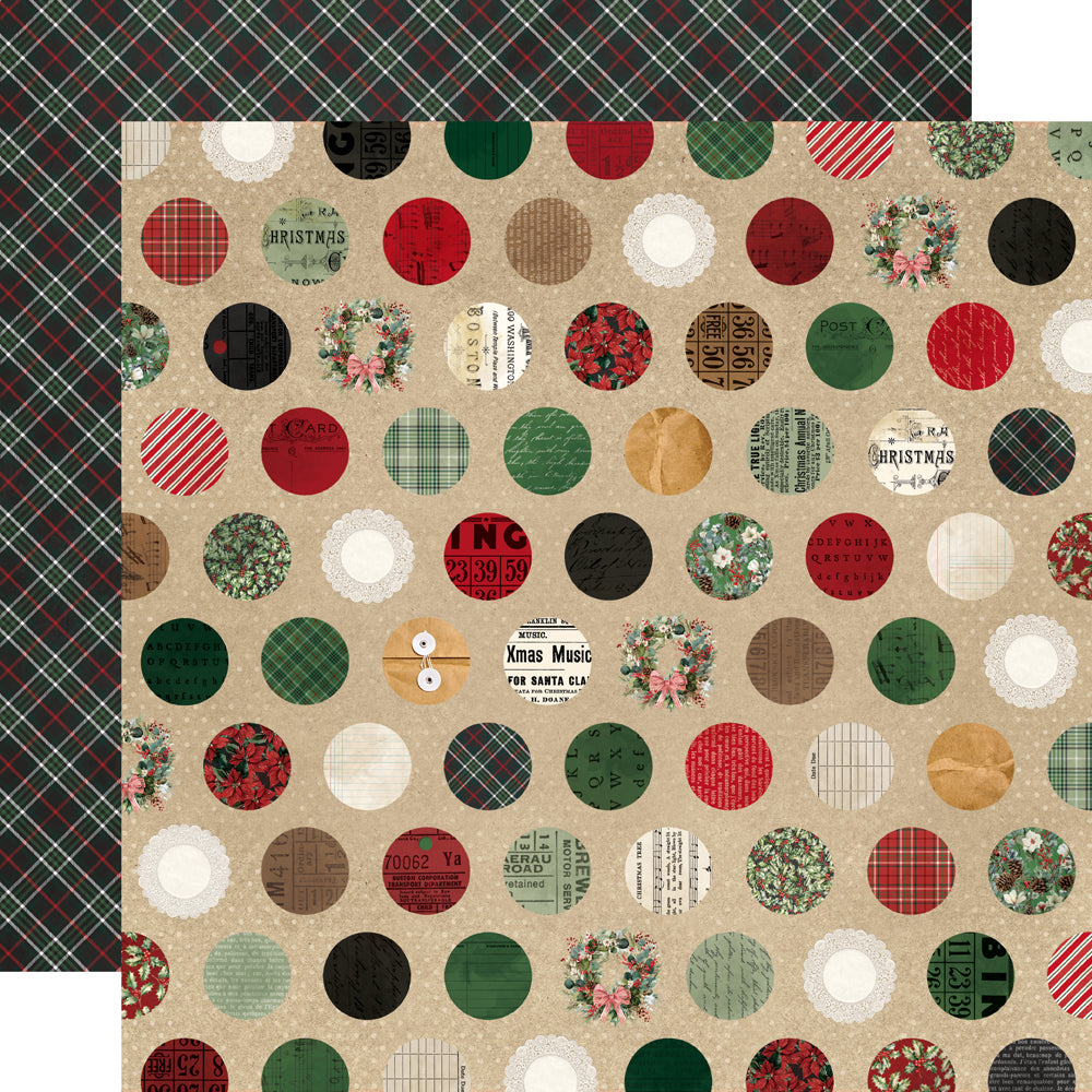 Simple Vintage Old-Fashioned Christmas . Holidays Together