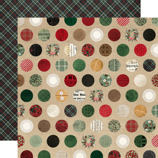 Simple Vintage Old-Fashioned Christmas . Holidays Together