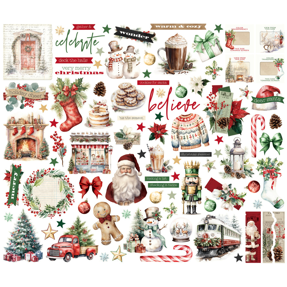 Simple Vintage Old-Fashioned Christmas . Bits & Pieces