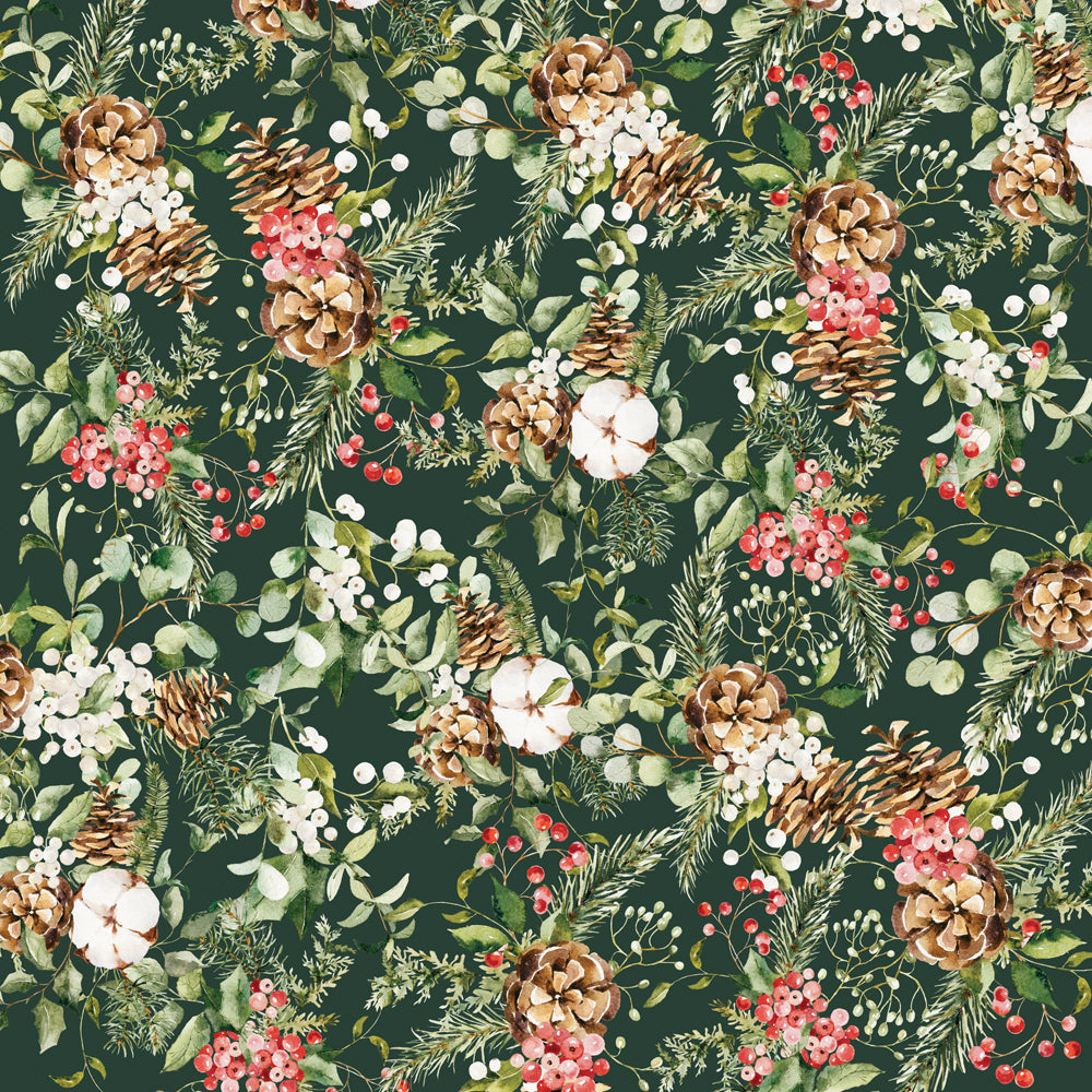 Simple Vintage Evergreen Memories . Pine & Petals