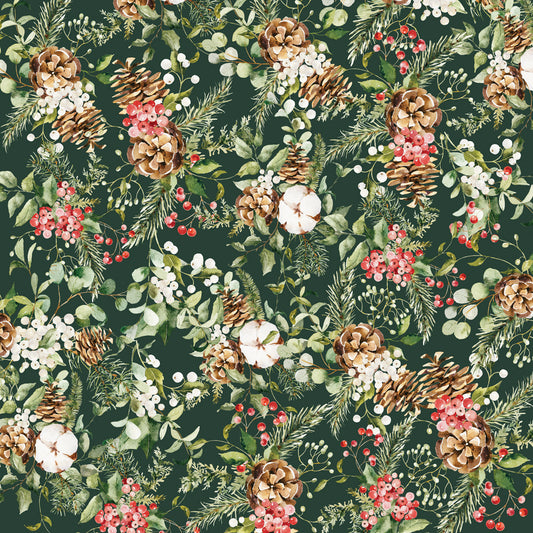 Simple Vintage Evergreen Memories . Pine & Petals