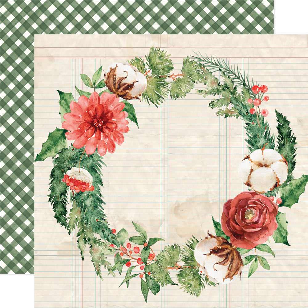 Simple Vintage Evergreen Memories . Season in Bloom
