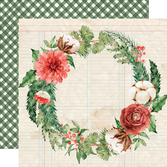Simple Vintage Evergreen Memories . Season in Bloom