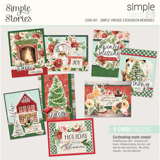 Simple Vintage Evergreen Memories . Simple Cards Card Kit