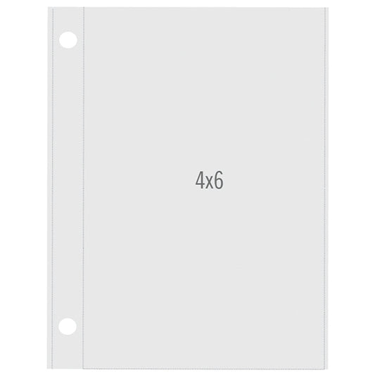 Vertical 4 x 6 . Pocket Pages