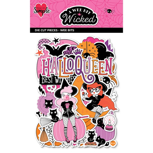 A Wee Bit Wicked . Die Cut Pieces