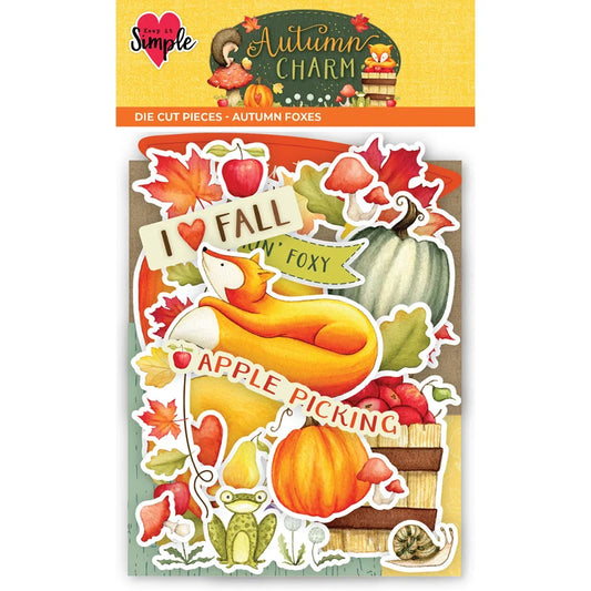Autumn Charm . Die Cut Pieces