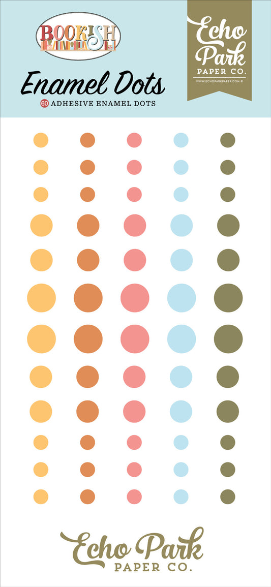 Bookish . Enamel Dots