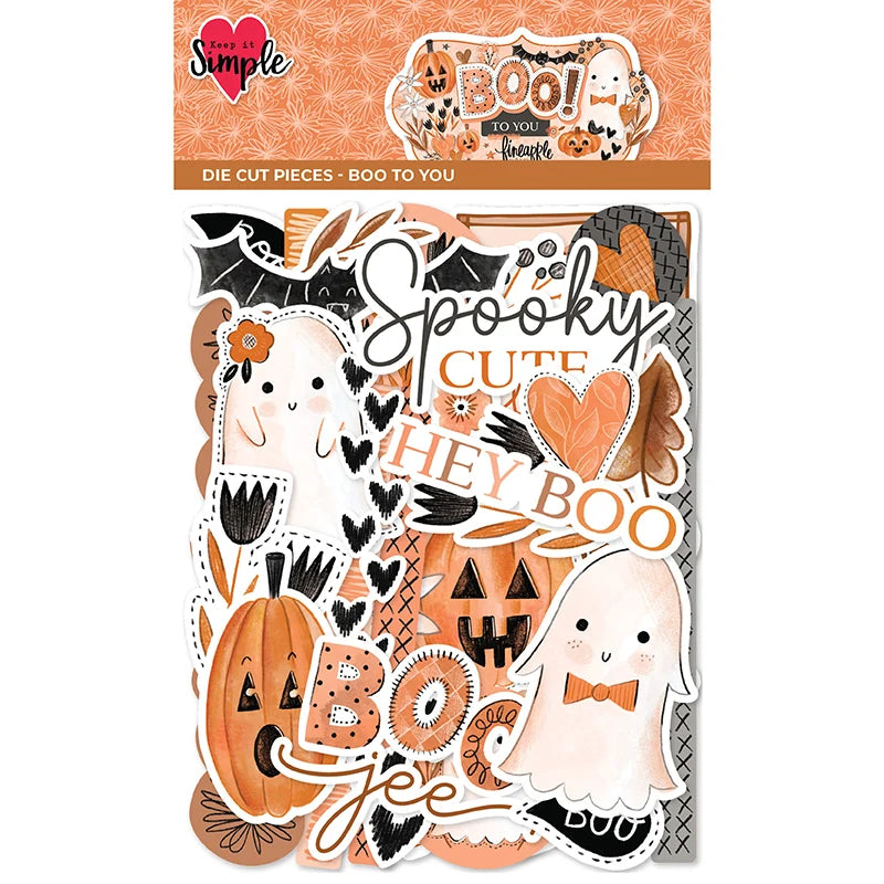 Boo to You . Die Cut Pieces