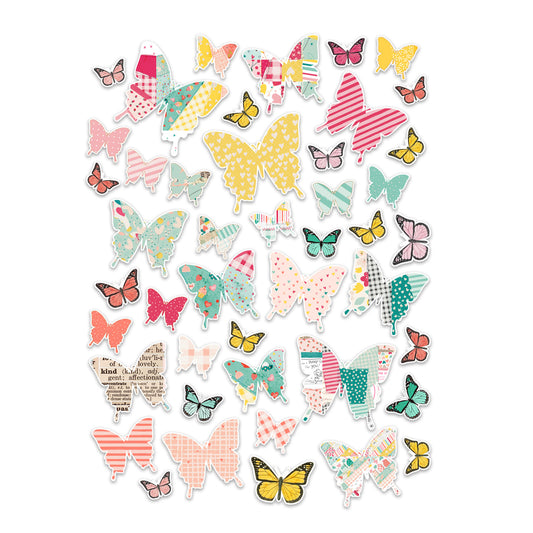 Love is Kind . Two of a Kind Butterfly Die Cuts