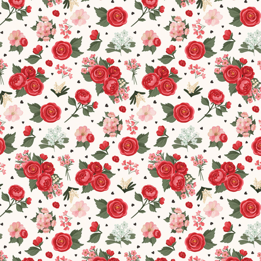 Be Mine . Love and Pretty Flowers