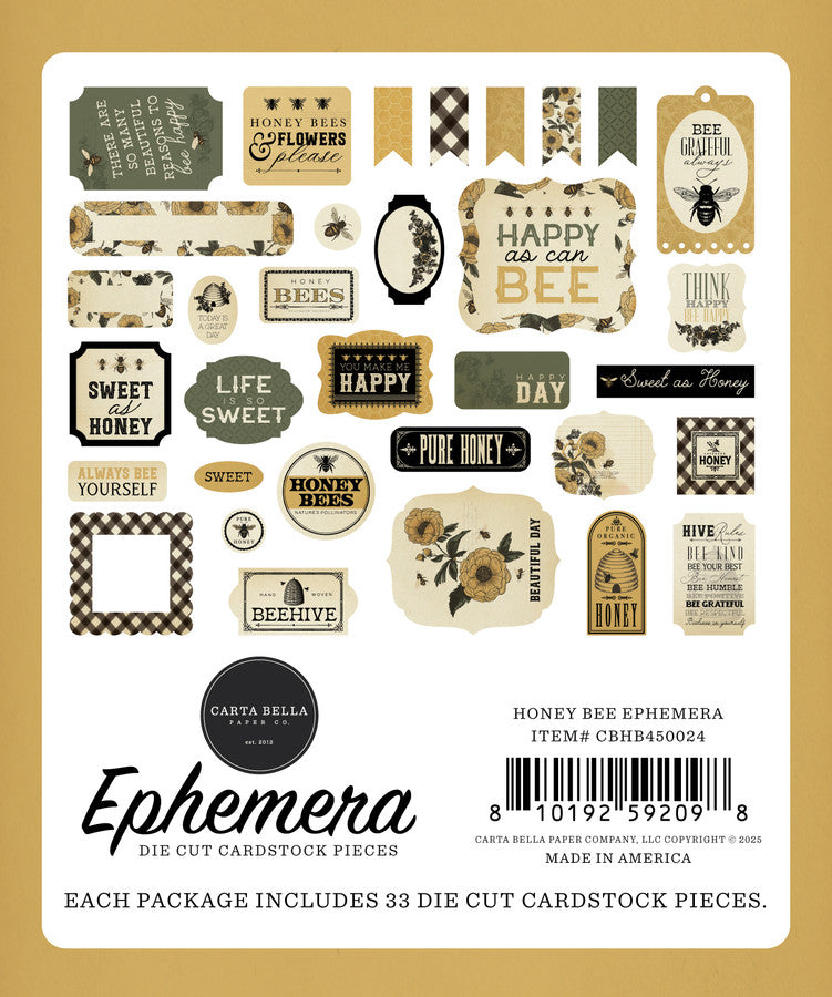 Honey Bee . Ephemera