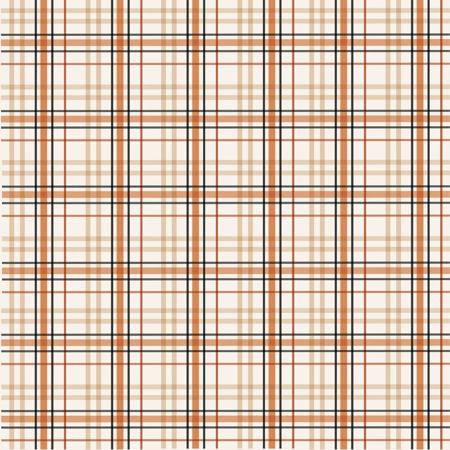 Handmade Halloween . Halloween Plaid
