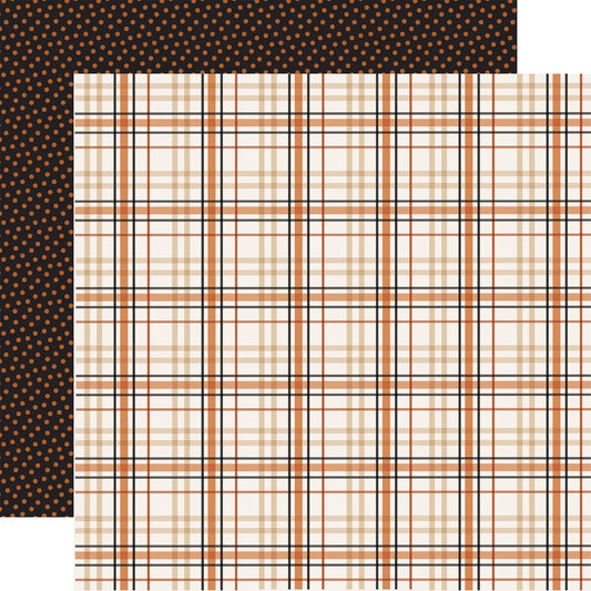 Handmade Halloween . Halloween Plaid