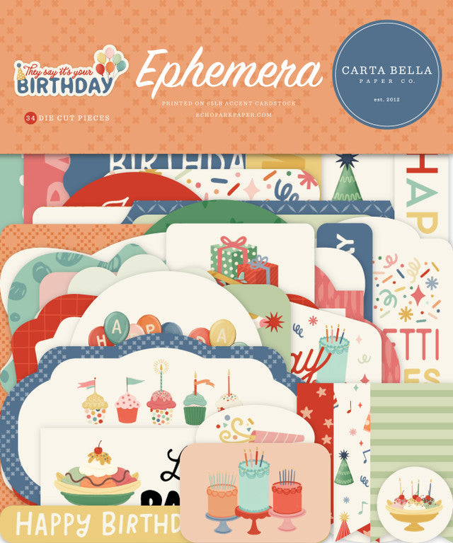 They Say It's Your Birthday . Ephemera