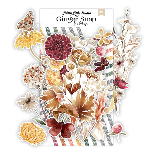 Ginger Snap . Fall Foliage Die-Cuts