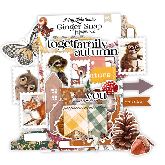 Ginger Snap . Potpourri Mix Die-Cuts